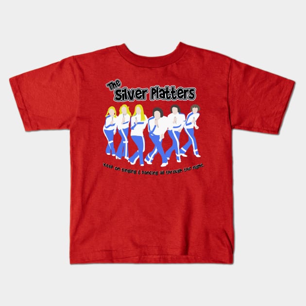 The Silver Platters Kids T-Shirt by Tip-Tops